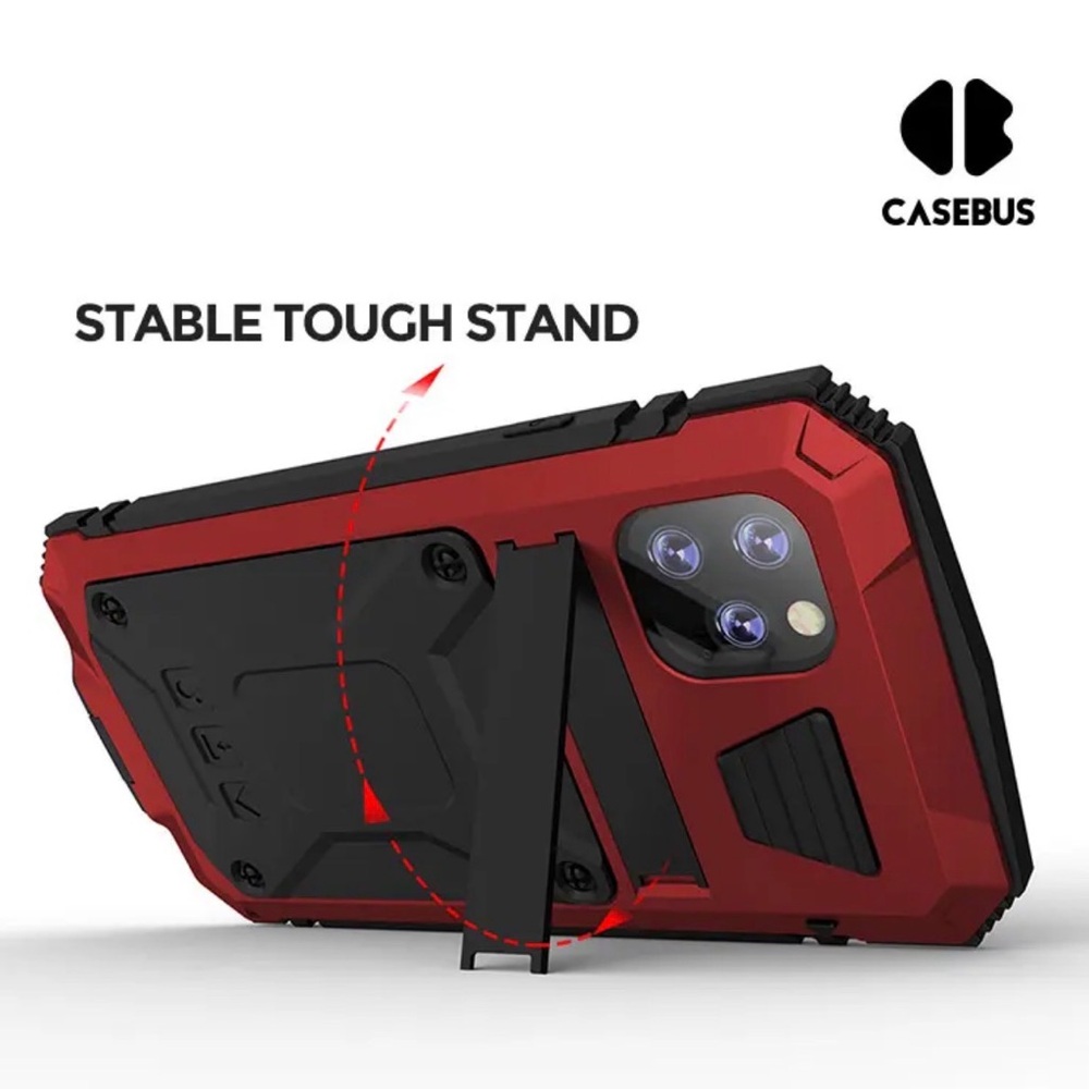 Casebus Rugged Red iPhone 14 Plus Case - Picture 3 of 5